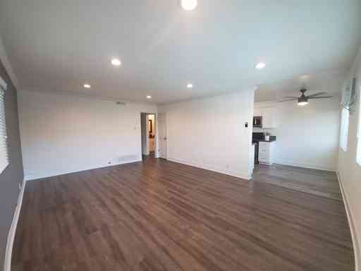 expansive living room with modern finishes